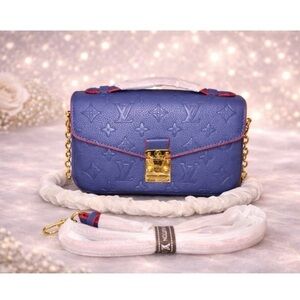 LV Multicolor Crossbody Bag w/ Gold Accents